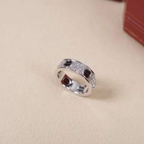Cartier starry sky black nail ring