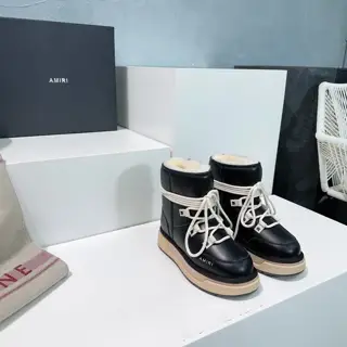 AMIRI new round-toed snow boots for autumn and winter