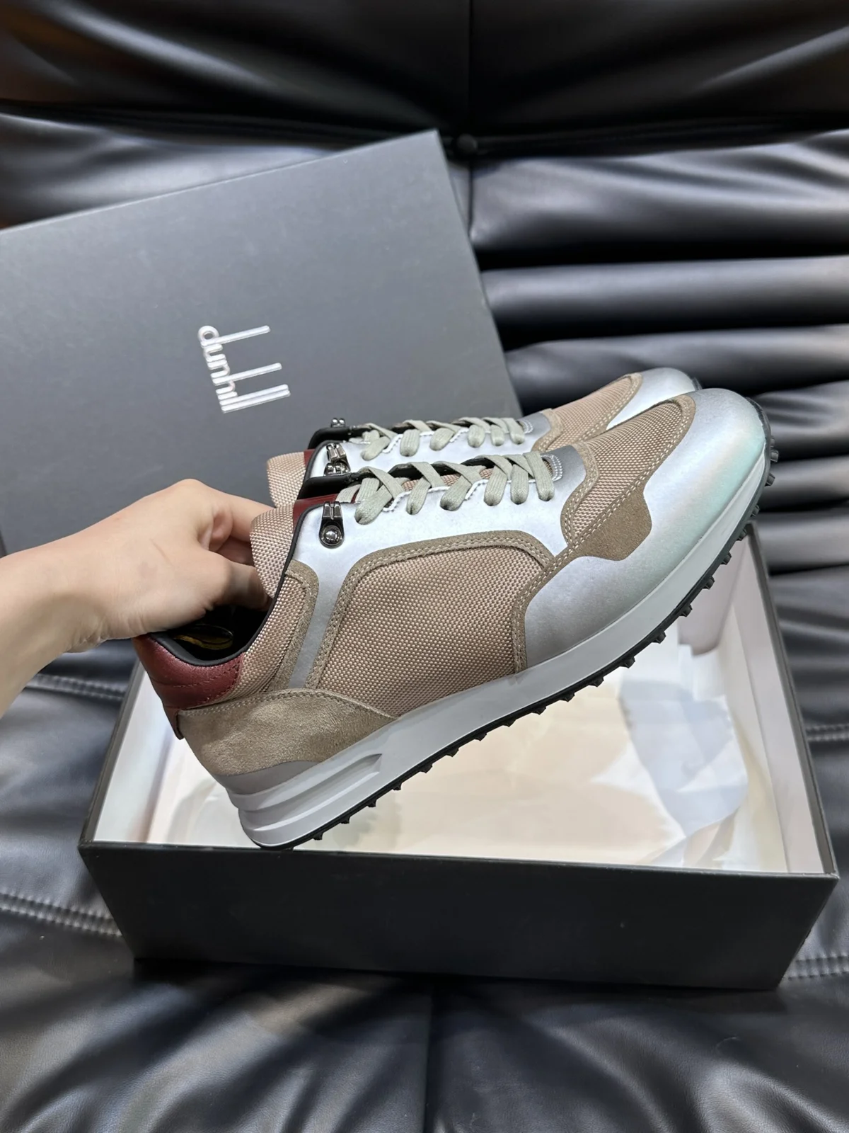 Dunhill men’s lace-up casual shoes