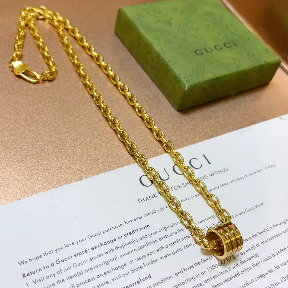 The latest Gucci necklace