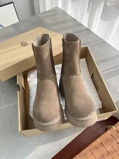 UGG thick-soled mermaid pencil boots