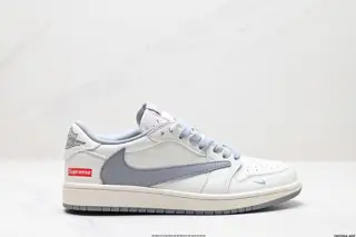 Nike AJ1 reverse hook Travis Scott x Air Jordan 1 “Reverse Mocha” AJ1 Joe 1 TS Lightning XZ1168-003