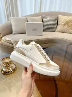 Alexander McQueen classic white shoes