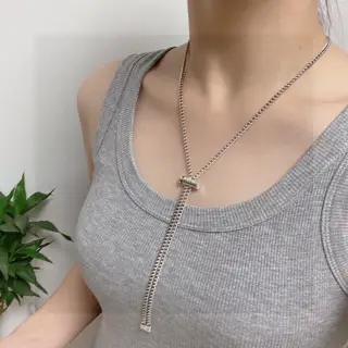 Chanel Double C Latest Fashion Retractable Necklace