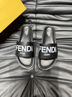 Fendi luxury slippers