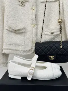 Chanel Milan catwalk Mary Jane shoes