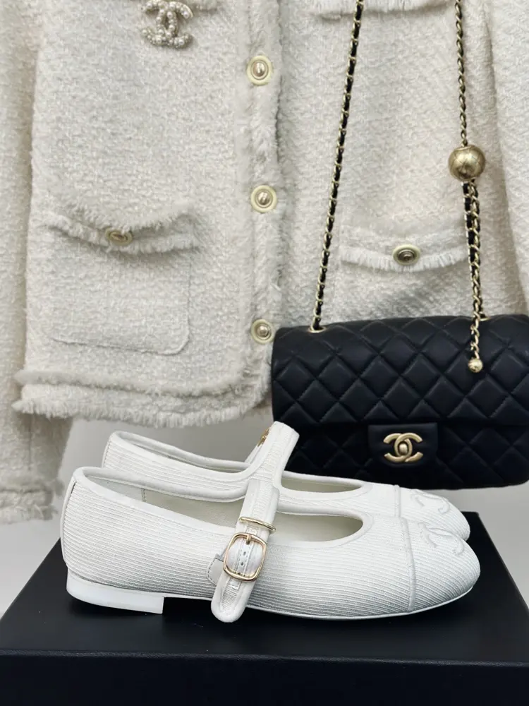 Chanel Milan catwalk Mary Jane shoes