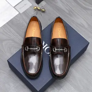 Dior business casual slip-on shoes