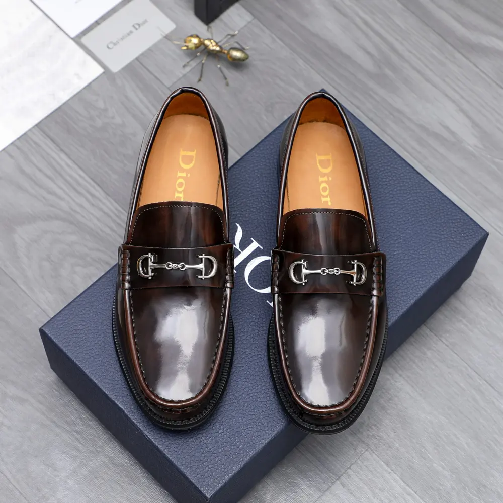 Dior business casual slip-on shoes