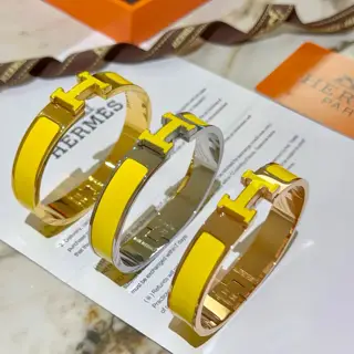 Hermes bracelet v gold original custom Hermes bracelet enamel craftsmanship is too