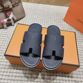 Hermès Colorblocked Hermès leather fabric