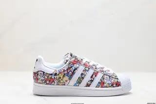 Adidas Originals Superstar shell head series low-top classic versatile casual sports shoes HQ6668