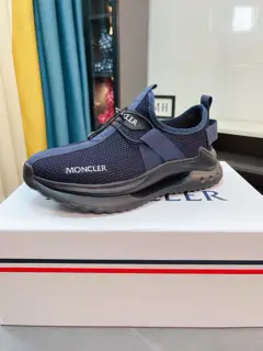 Moncler sneakers Material: custom calfskin mesh breathable lining leather insole original