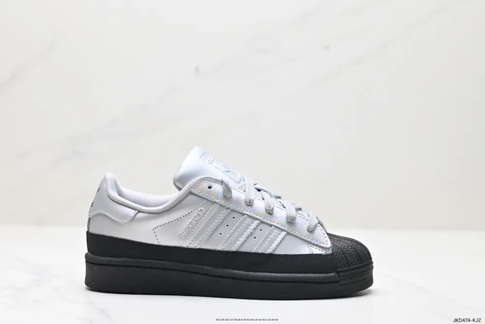 Adidas Originals Superstar “Sail/Green/Lace” shell toe series low-top classic versatile FW3709