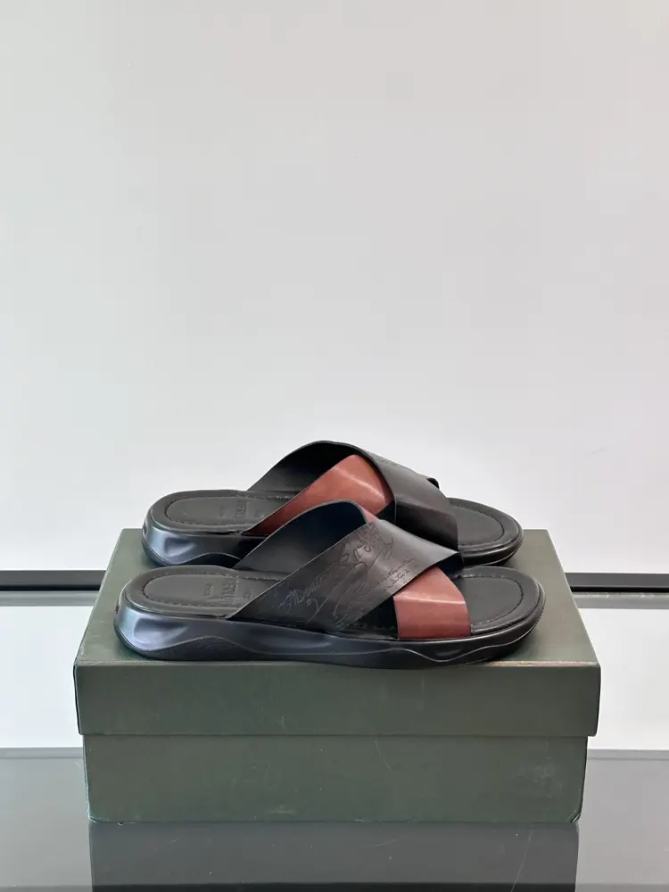Berluti high-end leather slippers