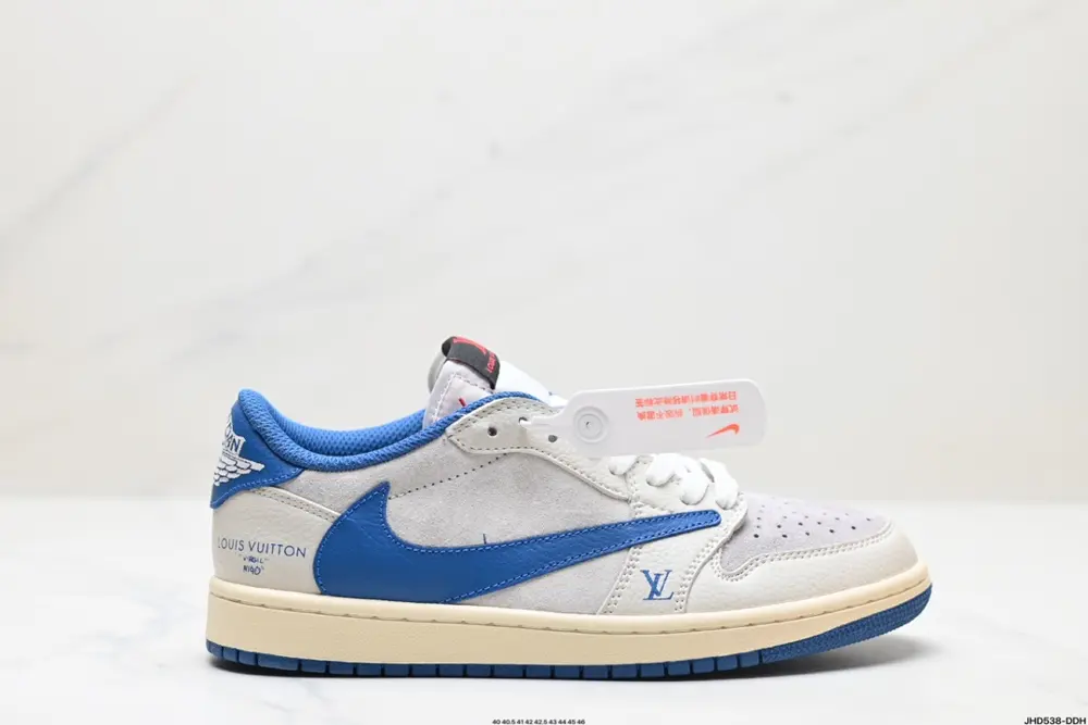 Nike AJ1 reverse hook Travis Scott x Air Jordan 1 “Reverse Mocha” AJ1 Joe 1 TS Lightning LX1988-100