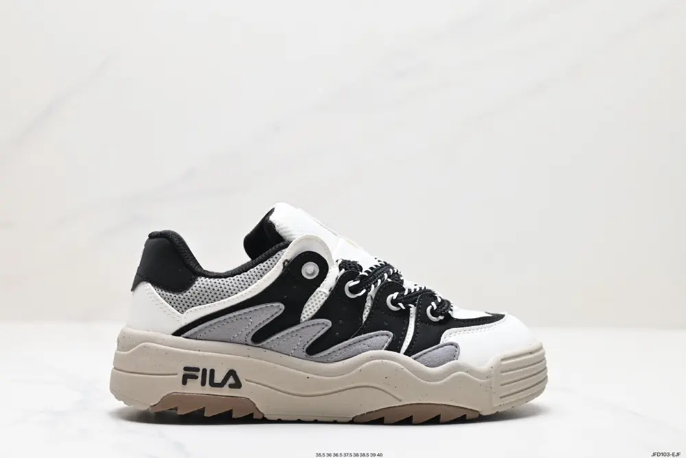 FILA 2023 summer new men’s and women’s new sports dad shoes retro running shoes F12W331207FGP