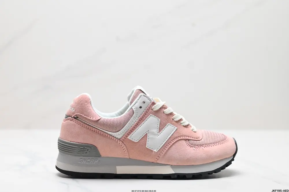 New Balance New Balance NB 576 Series New Balance Sports All-match Trendy Mesh Shock Shoes OU576PNK