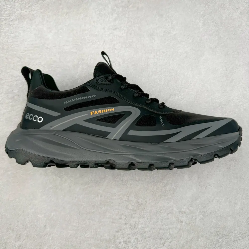 ECCO Men’s Shoes Sports Shoes Versatile and Durable Running Shoes Thick-soled