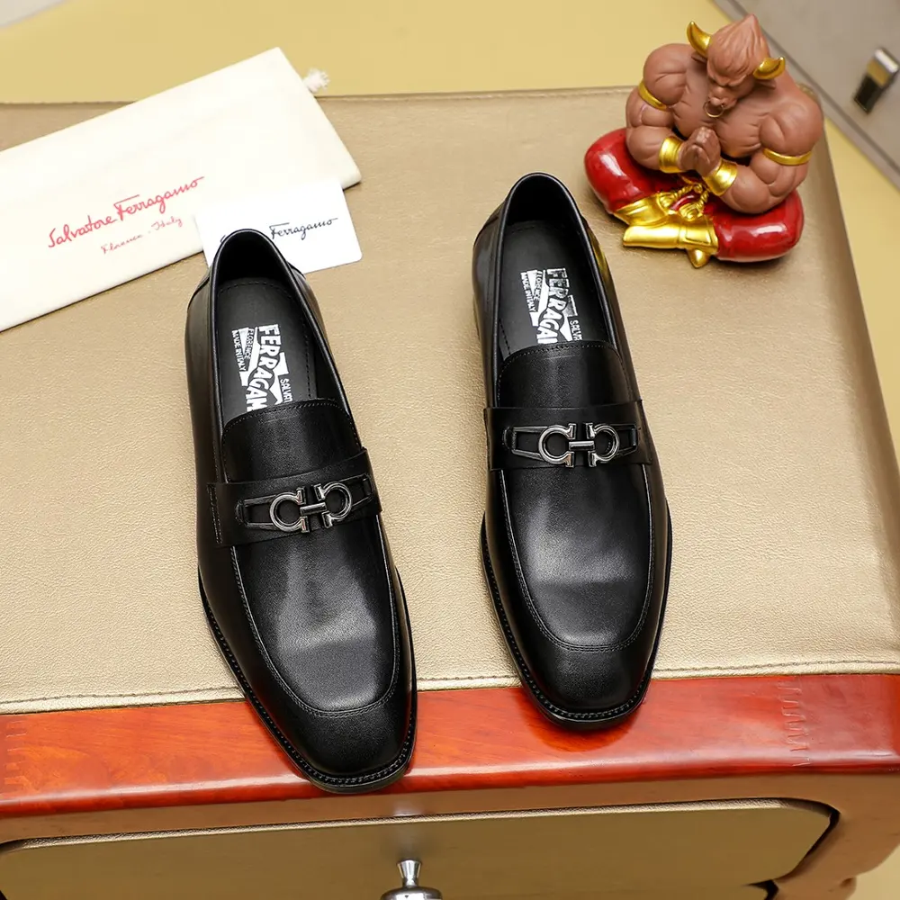 Salvatore Ferragamo men’s business leather shoes