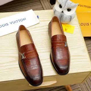 Louis Vuitton casual business leather shoes Official website original copy