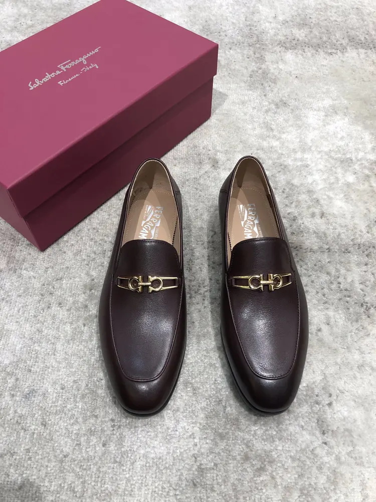 Salvatore Ferragamo Ferragamo men’s leather shoes