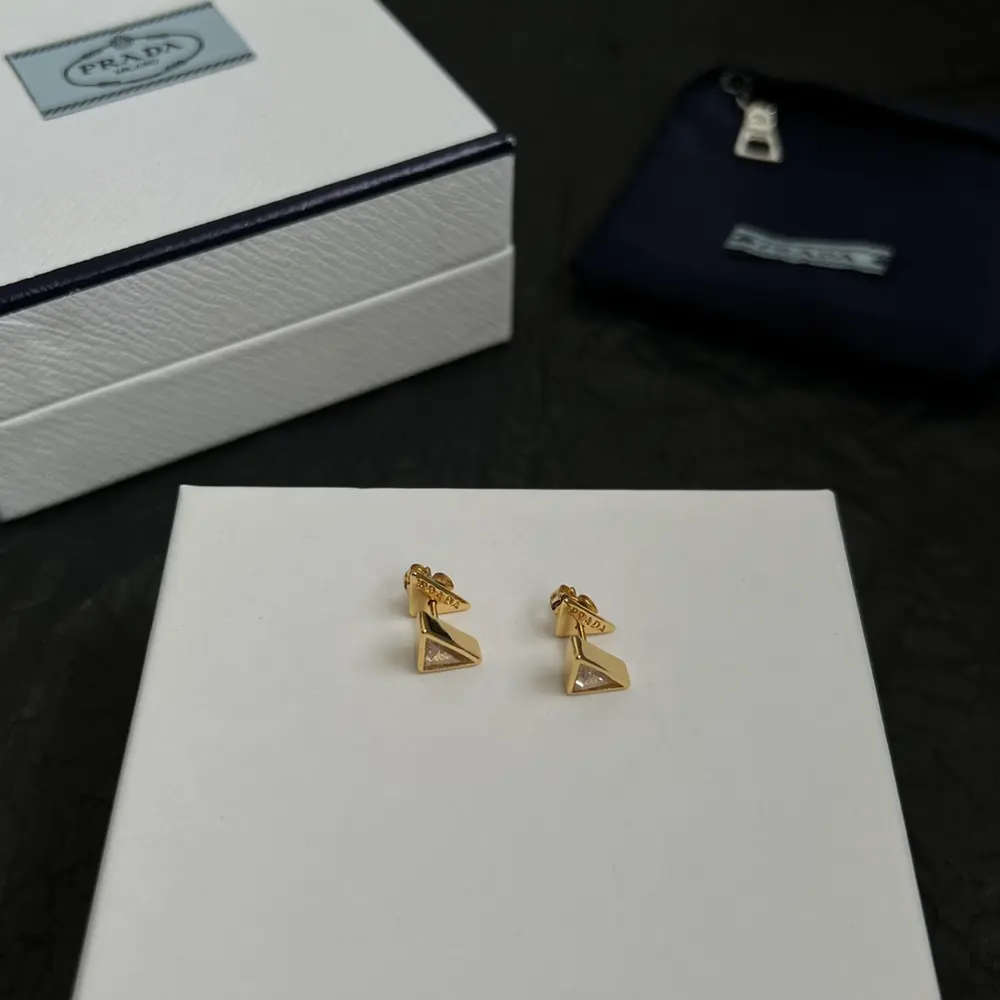 PRADA Triangle Earrings A popular new product