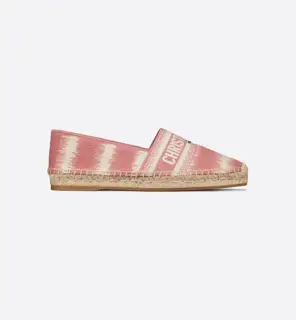 Dior counter synchronized new rainbow embroidered fisherman shoes