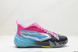 PUMA Scoot 1 Zeros Puma round toe lace-up non-slip low-top basketball shoes