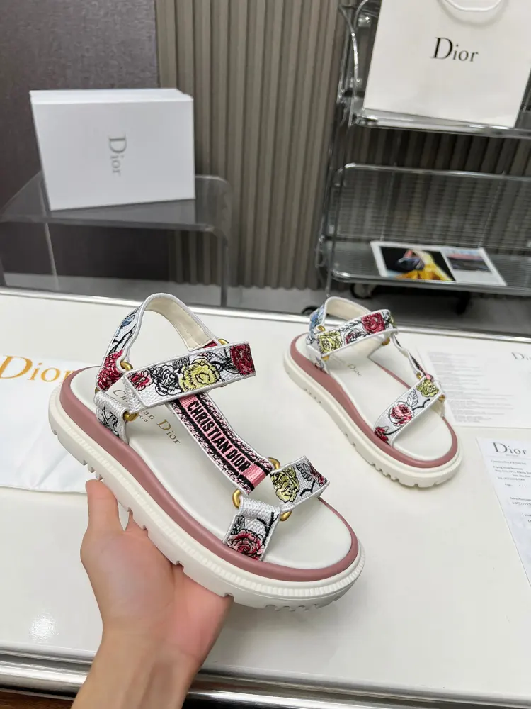 Dior Velcro sandals