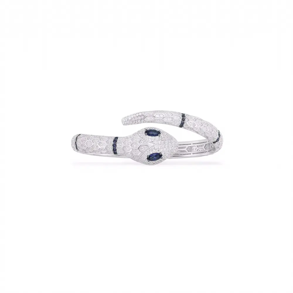 Apm monaco exotic blue eyed snake open bracelet light luxury niche high-end snake bracelet