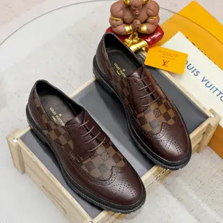 Louis Vuitton casual business leather shoes Official website original copy