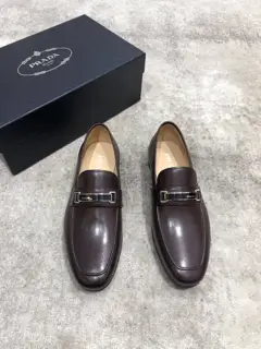 Prada casual leather shoes
