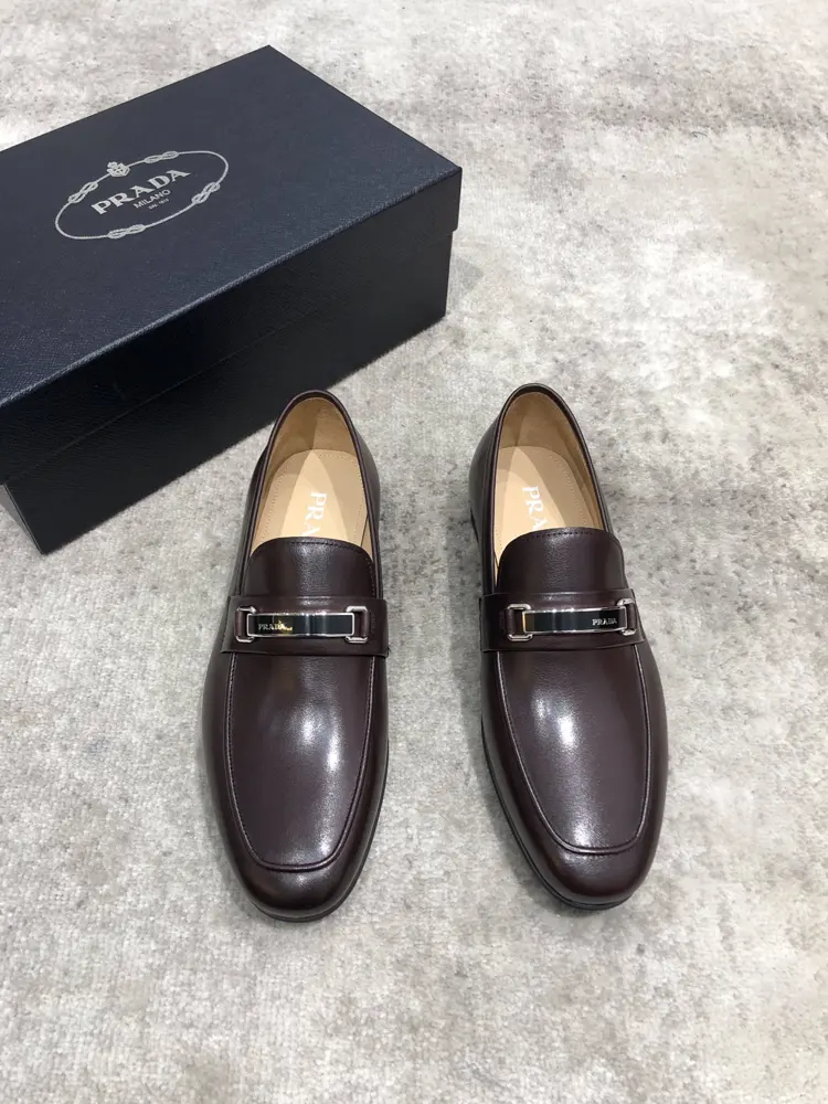 Prada casual leather shoes