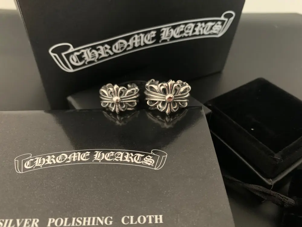Chrome Hearts Cross Open Ring Large Small