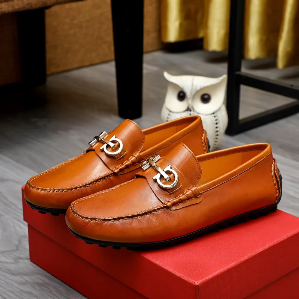 Salvatore Ferragamo casual slip-on shoes 1:1 production at the official website counter