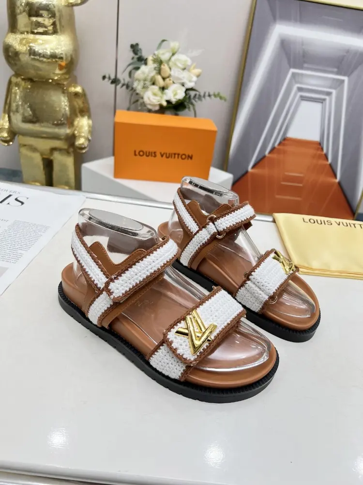 Louis Vuitton slippers are now on sale