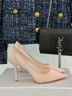 Jimmy Choo|Jimmy Choo Classic Mesh High Heels Series