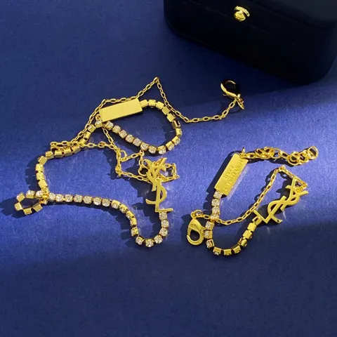 Saint Laurent Bracelet Necklace
