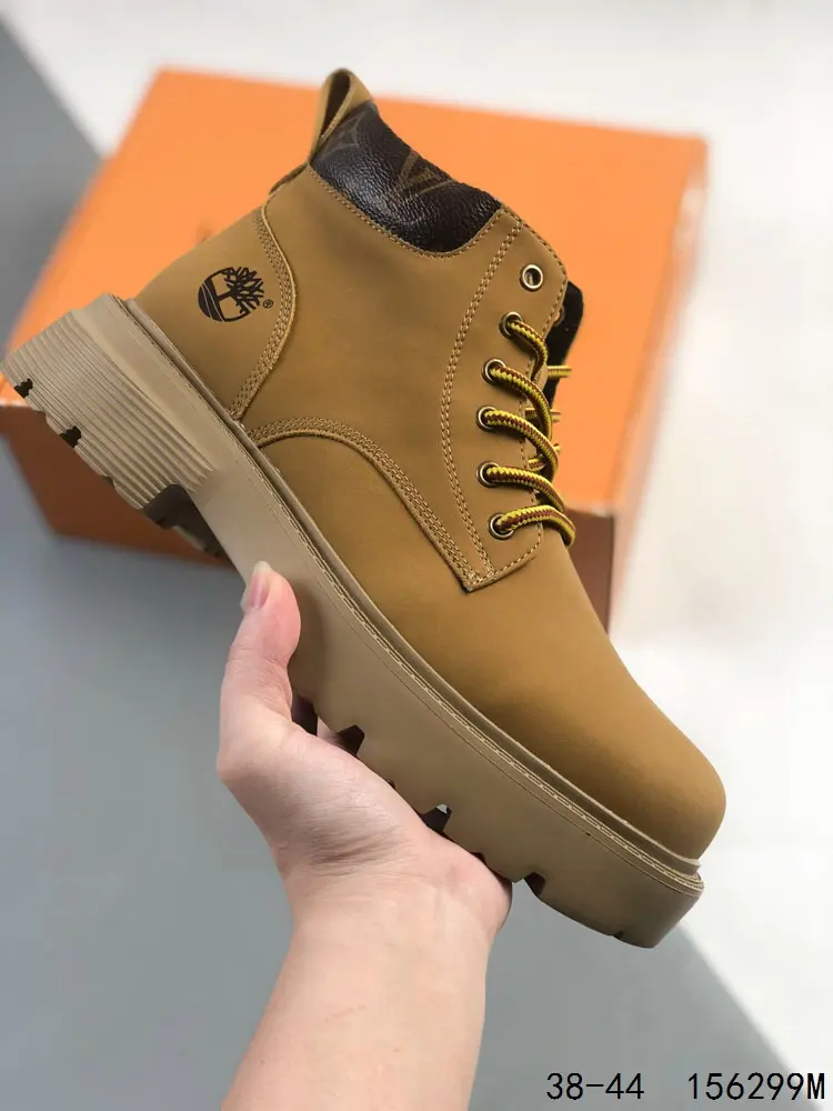 Timberland co-branded Louis Vuitton high-top outdoor casual shoes