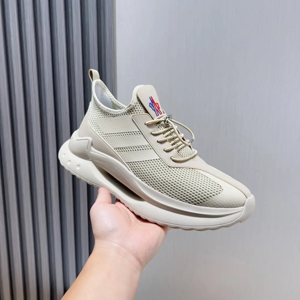MONCLER men’s lace-up casual sports shoes are comfortable and non-slip. The upper