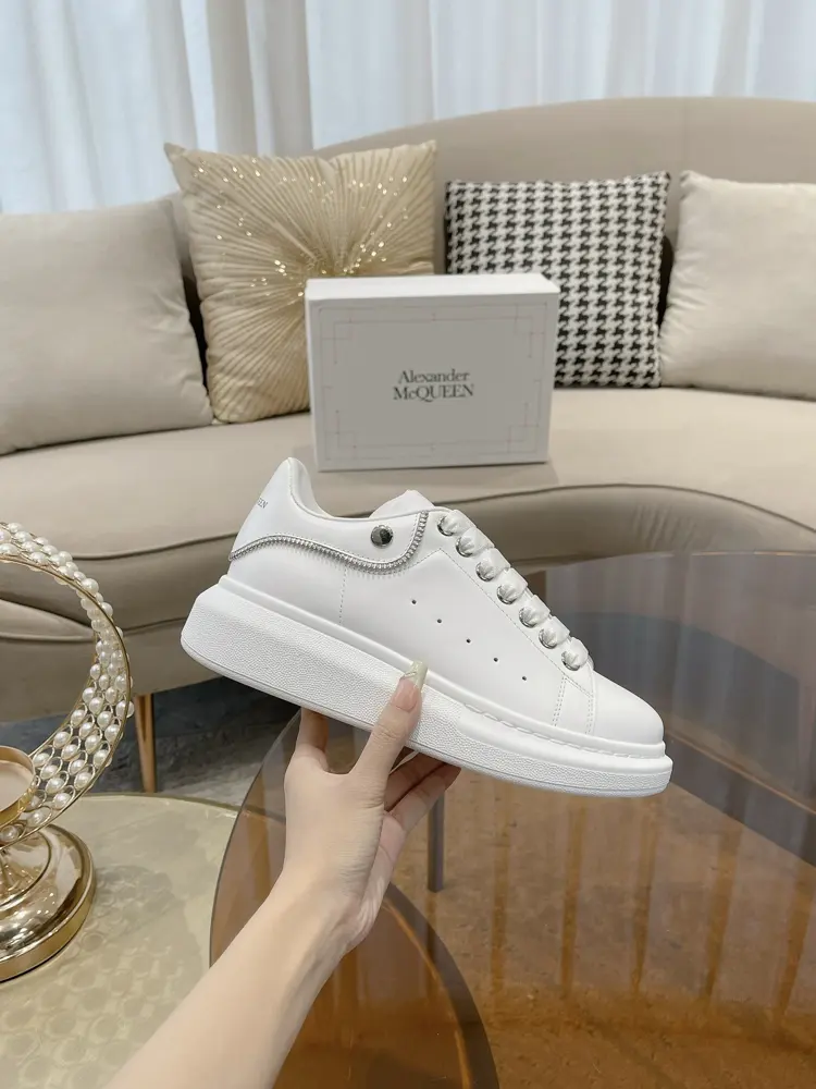 Alexander McQueen wide sneakers