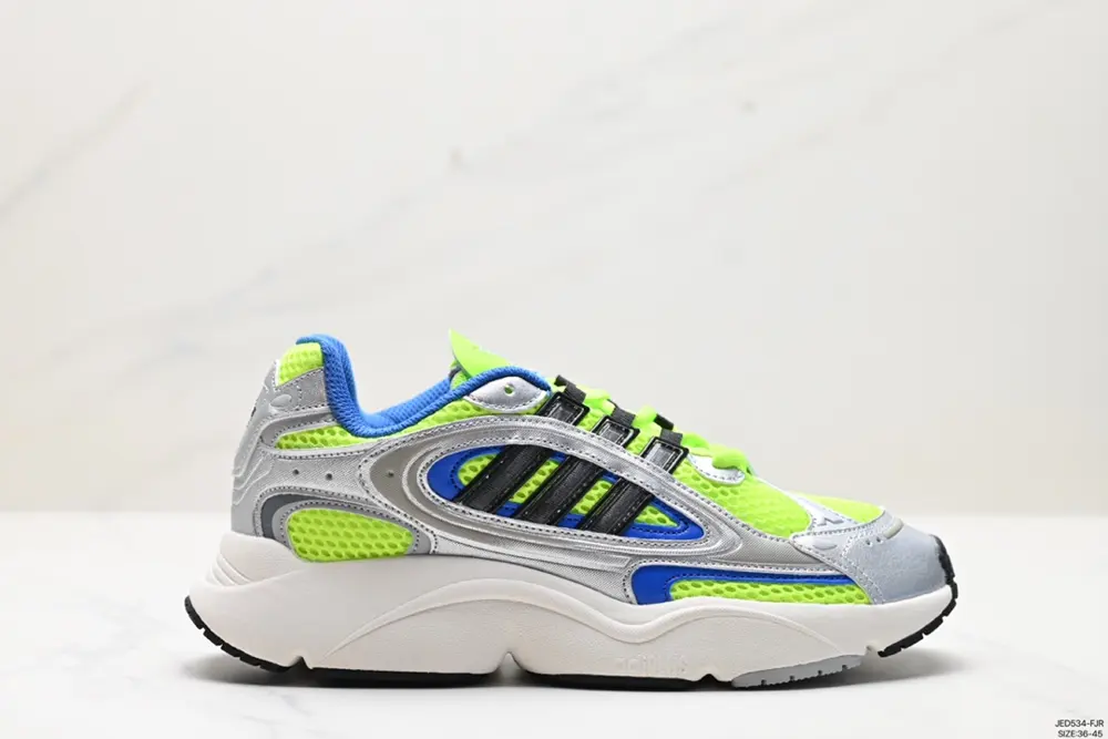 Adidas OZMILLEN Adidas retro black and silver color matching low-top cushioning sports IF6582