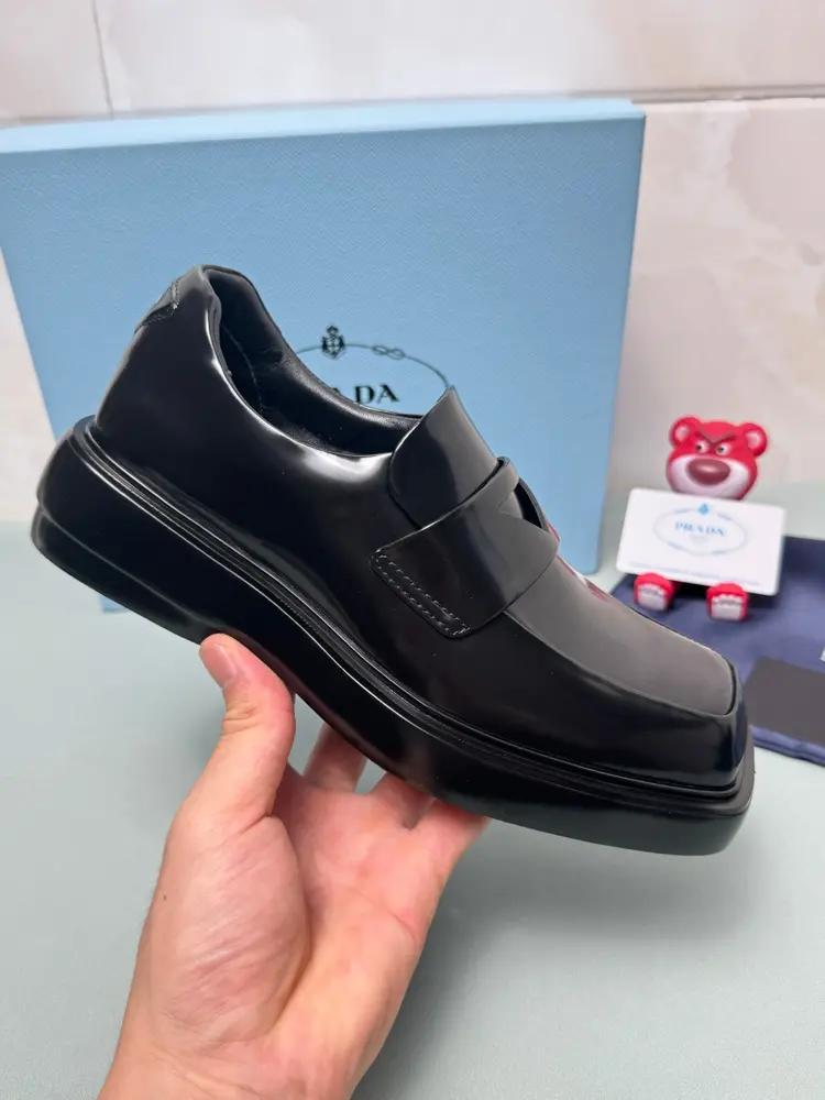 Prada leather shoes