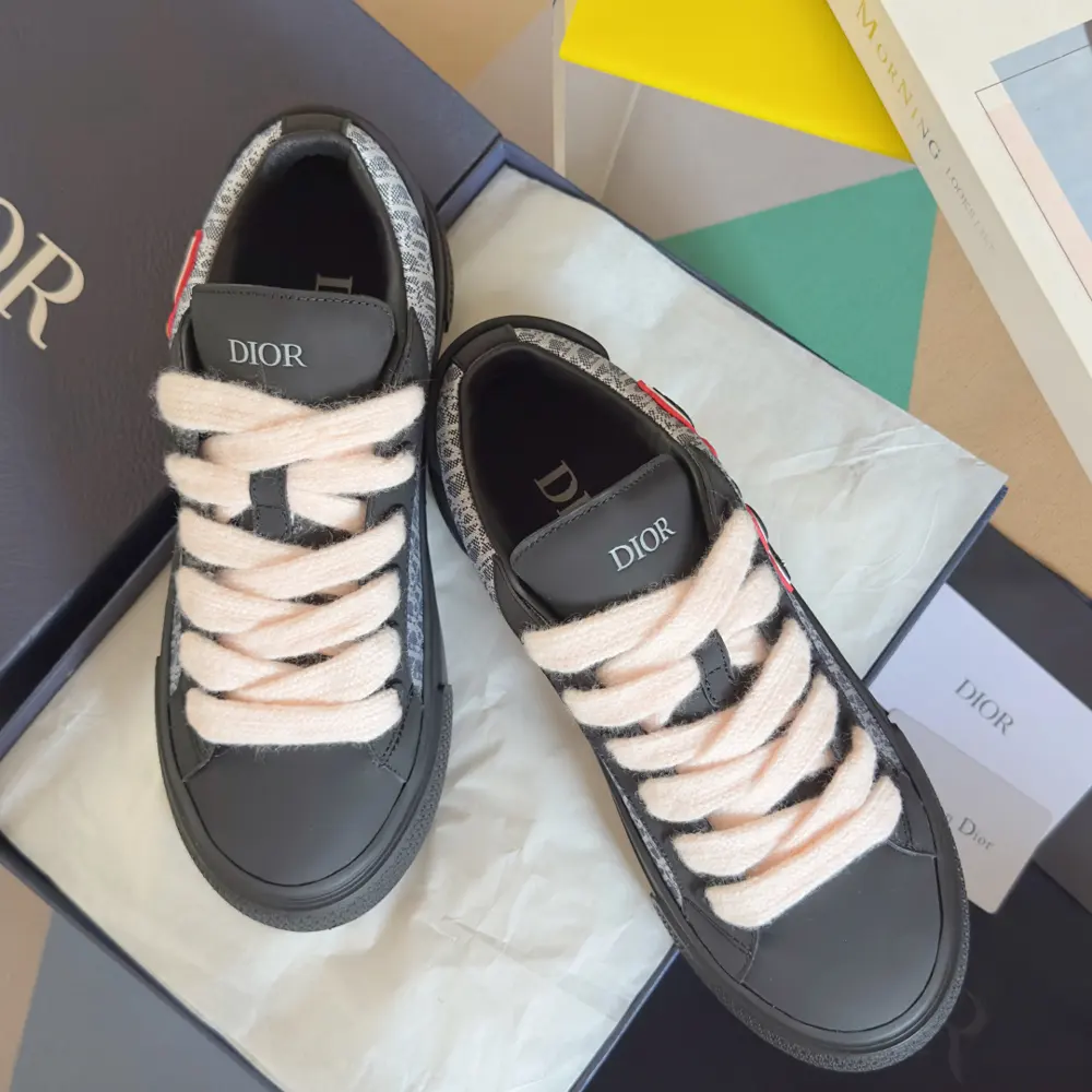 Dior B33 series latest limited edition for the Year of the Snake couples casual sneakers