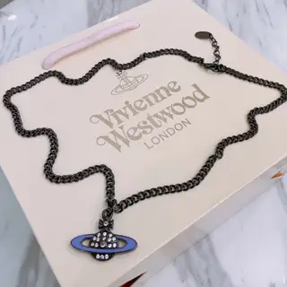 Vivienne Westwood Classic Large Saturn Necklace