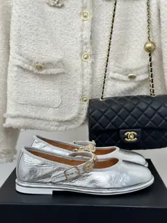 Chanel Milan catwalk Mary Jane shoes