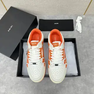 AMIRI couple style street style high version AMIRI bone shoes 20FW RUNWAY SKEL TOP