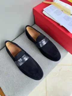 Salvatore Ferragamo casual leather shoes slip-on shoes