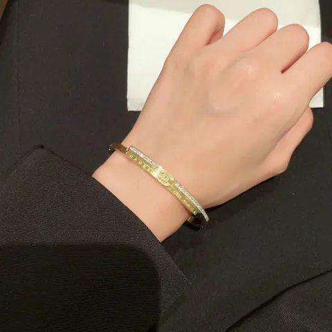 Chanel Double C diamond bracelet